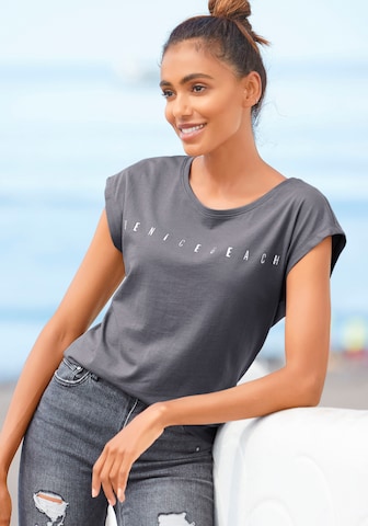 VENICE BEACH Shirt in Grey: front