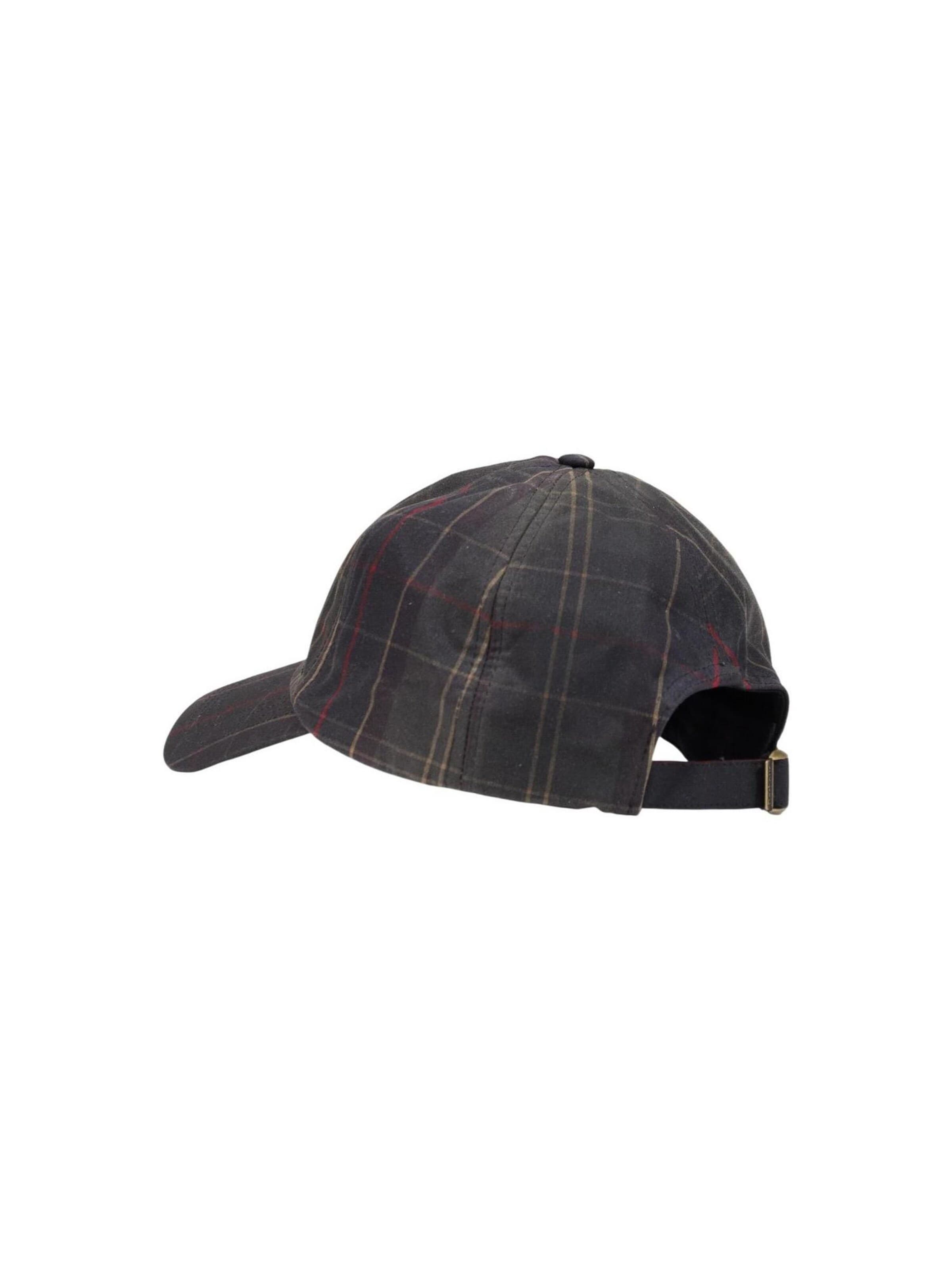 Cappello da baseball 'HAYDON TARTAN CAP 262MMHA0969' di Barbour in nero