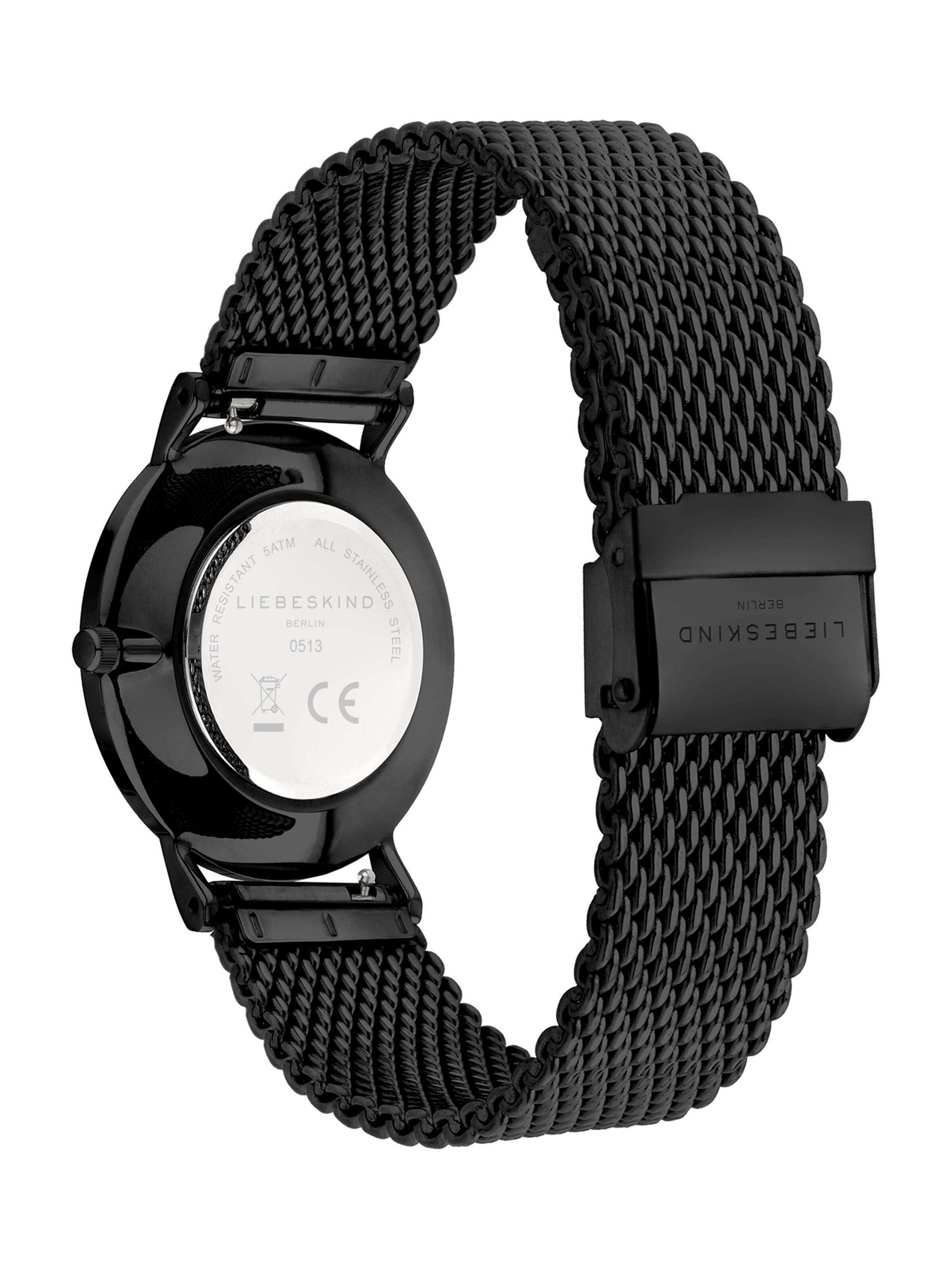 Liebeskind Berlin Analoog horloge in Zwart