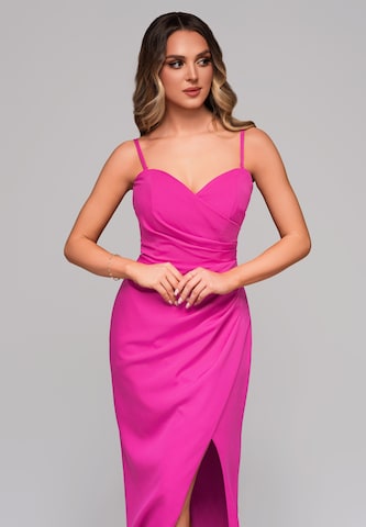 Ombre Avondjurk in Roze