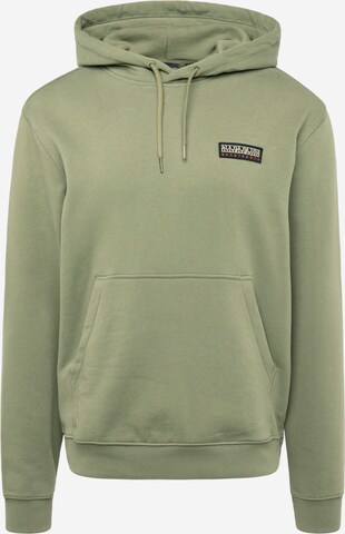 Sweat-shirt 'IAATO' NAPAPIJRI en vert : devant