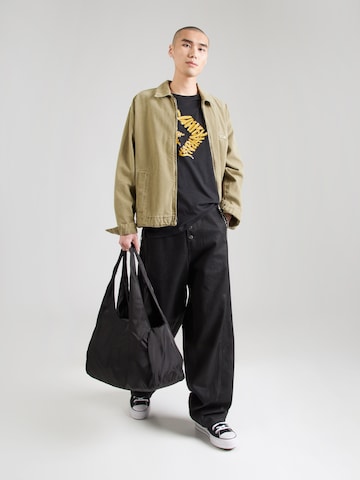 T-Shirt 'SHOELACE' CONVERSE en noir