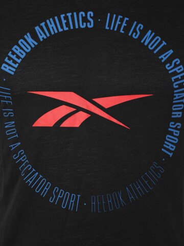 Reebok Performance shirt in Black