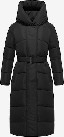 Cappotto invernale 'Eisblick 14' di NAVAHOO in nero: frontale