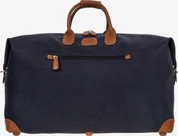 Borsa da viaggio di Bric's in blu: frontale