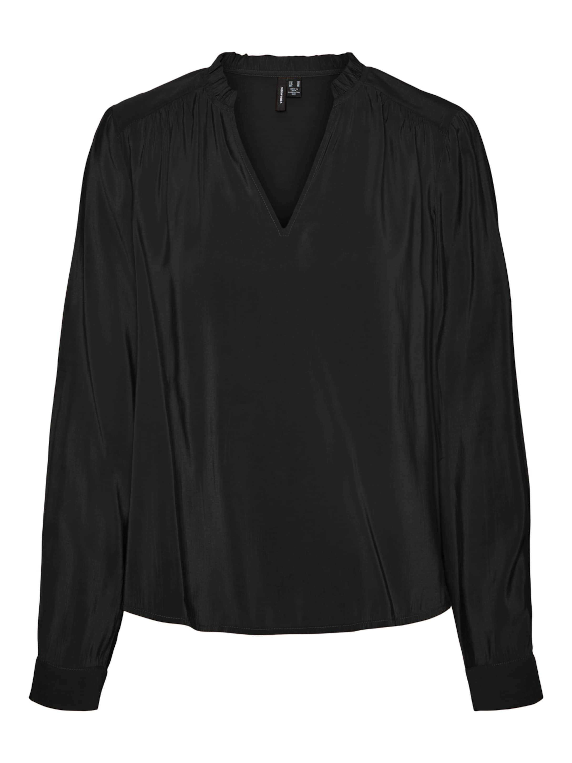 VERO MODA Bluse 'Bell' in Schwarz: Vorderseite