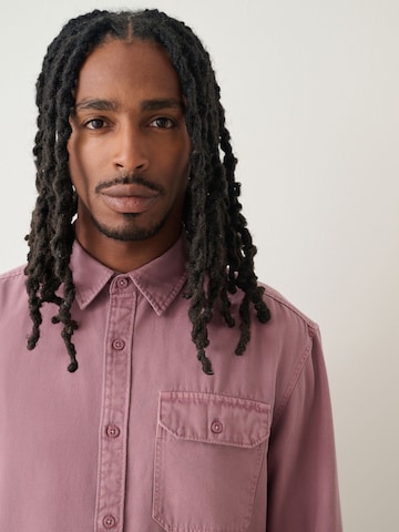 Next Средняя посадка Рубашка в Ярко-розовый