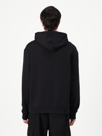 Felpa di Calvin Klein in nero: dietro