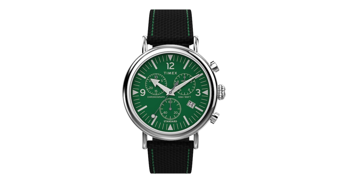 Bering horloge met stoffen band wit 18034-007 | -NL Bering horloge met stoffen band wit 18034-007 | -NL