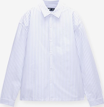 Chemise Pull&Bear en blanc : devant