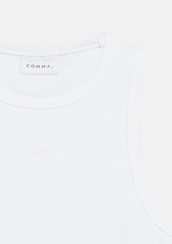 COMMA Τοπ σε λευκό