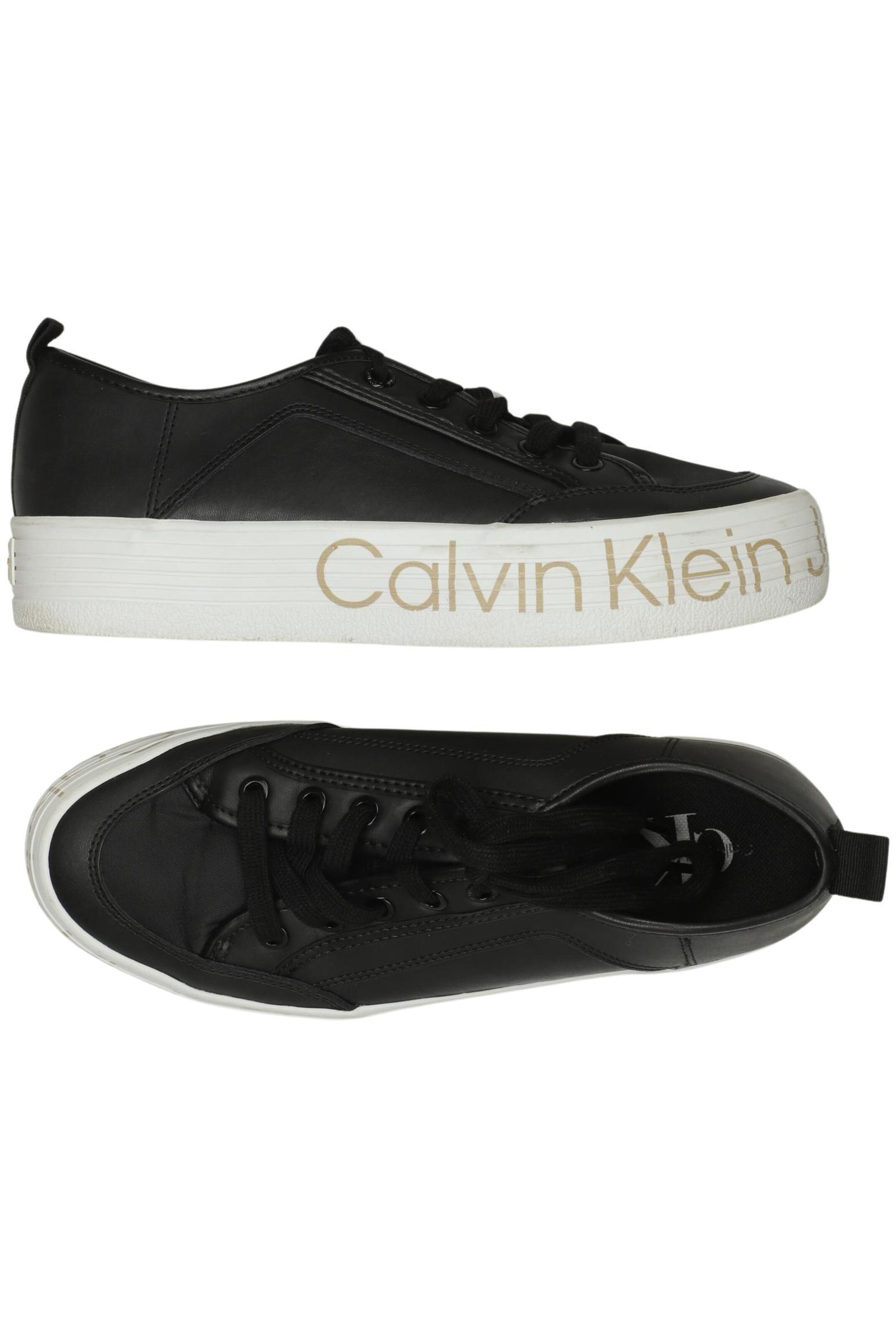 Calvin Klein Jeans Sneakers & Trainers in 39 in Black: front