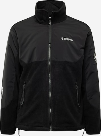 Veste en polaire 'Alpine Base' BLS HAFNIA en noir : devant