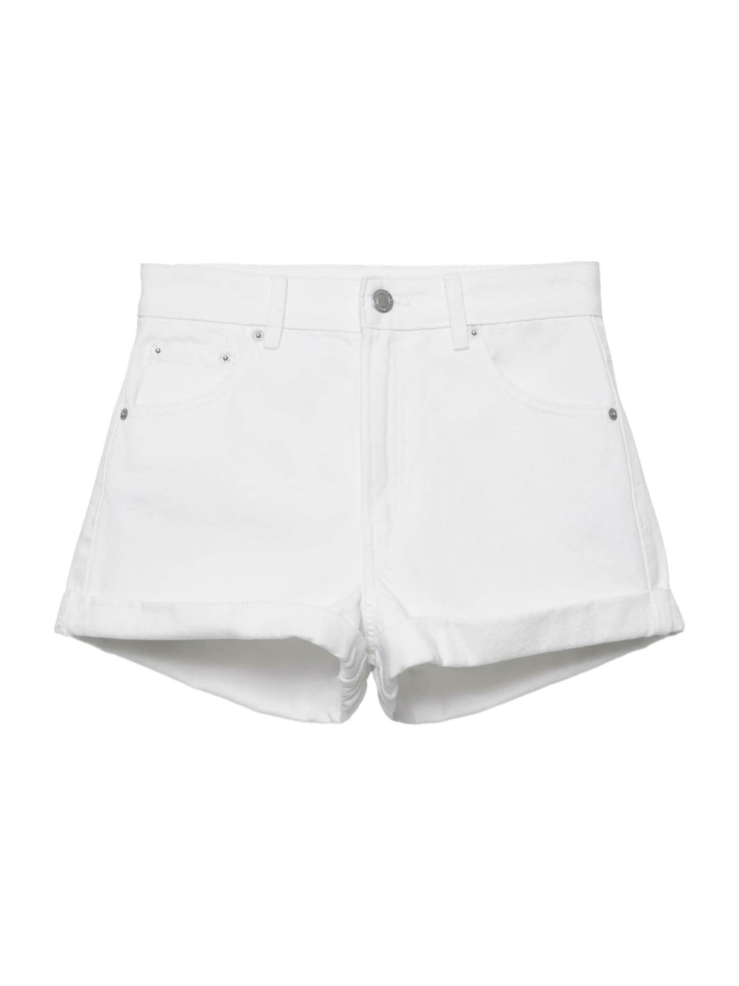Pull&Bear Szabványos Farmer - fehér: elől