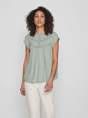 VILA Blouse in Groen: voorkant