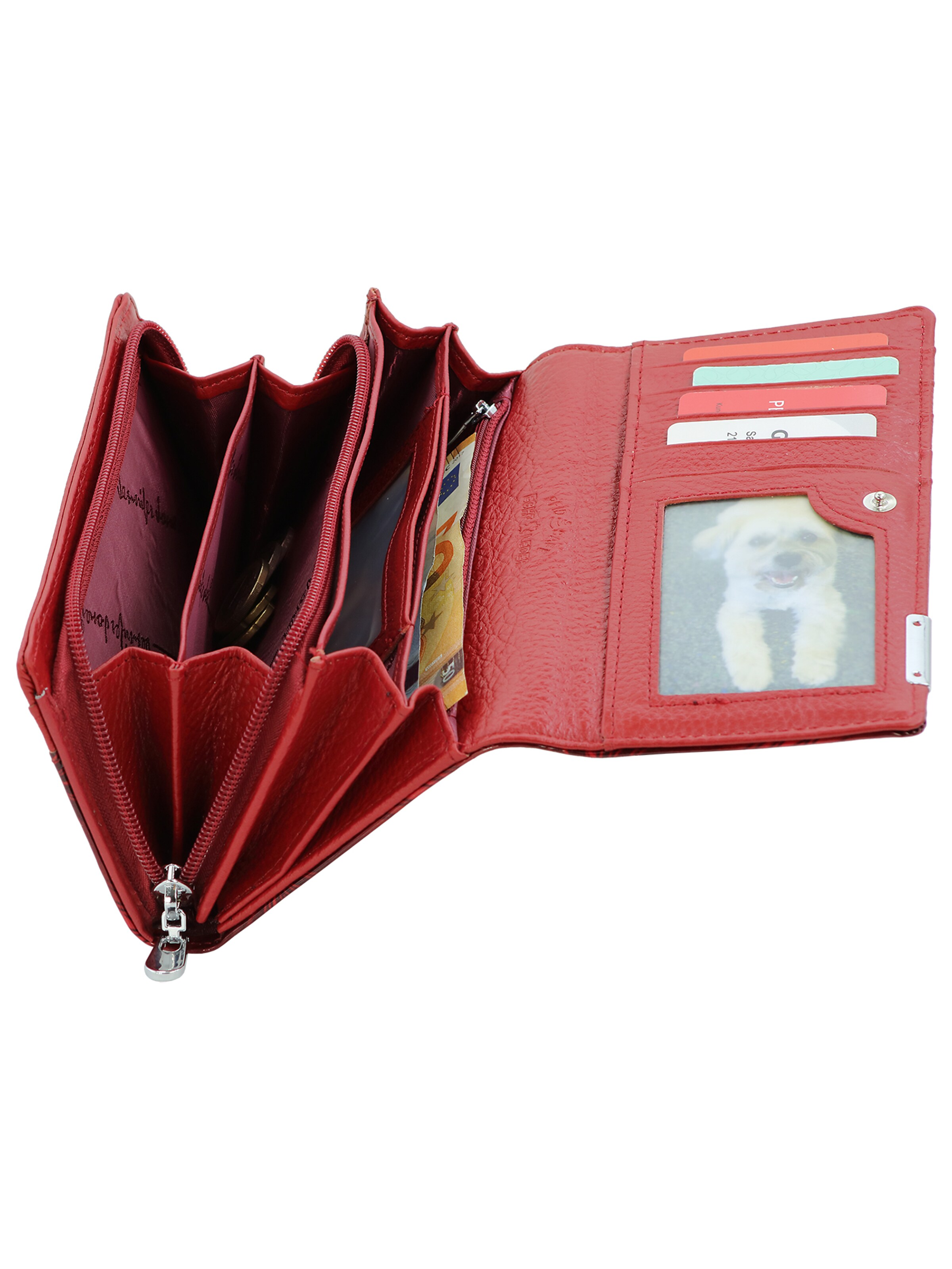 Jennifer Jones Wallet in Red
