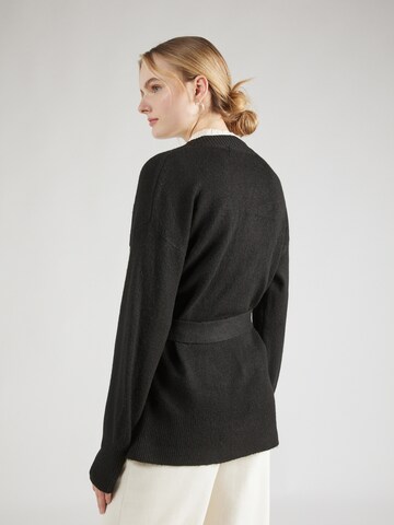 JDY Knit Cardigan 'RUE' in Black