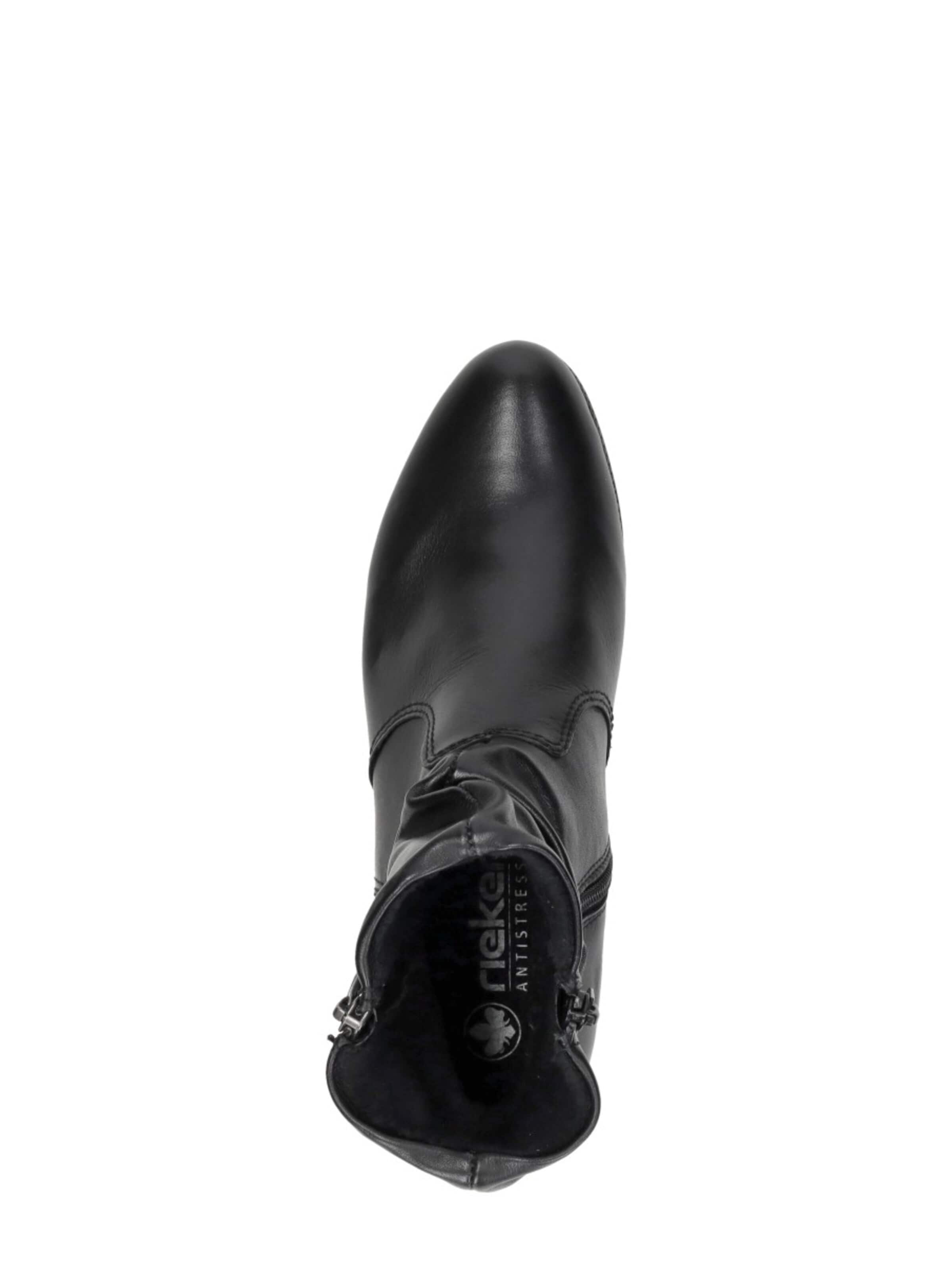 Boots 'Enkellaarsjes Hak' Rieker en noir