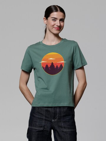 Watapparel T-Shirt in Grün: Vorderseite