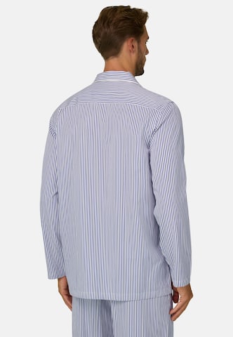 Pyjama long Boggi Milano en bleu : derrière