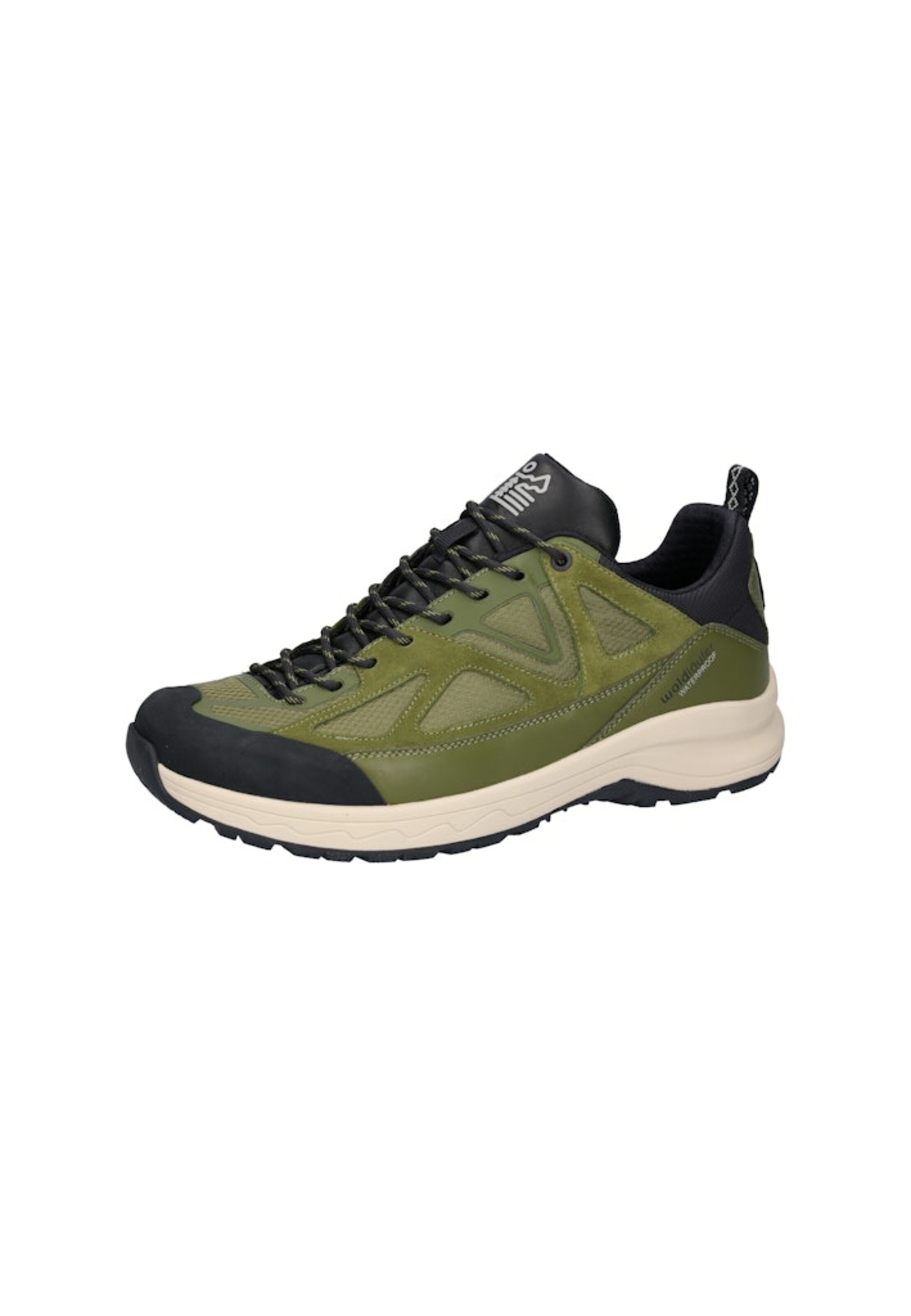 WALDLÄUFER Sneakers laag in Groen: voorkant