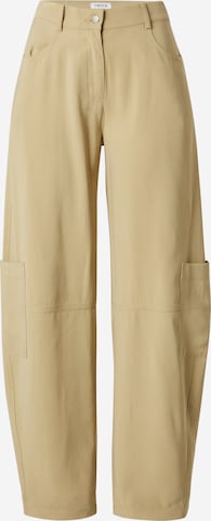 EDITED Broek 'Regina' in Groen: voorkant