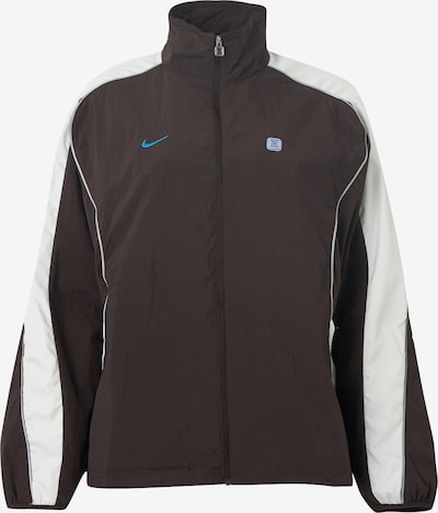 XS dydžio Demisezoninė striukė 'SHOX' iš Nike Sportswear, spalva – šokolado spalva / balta, Prekių apžvalga