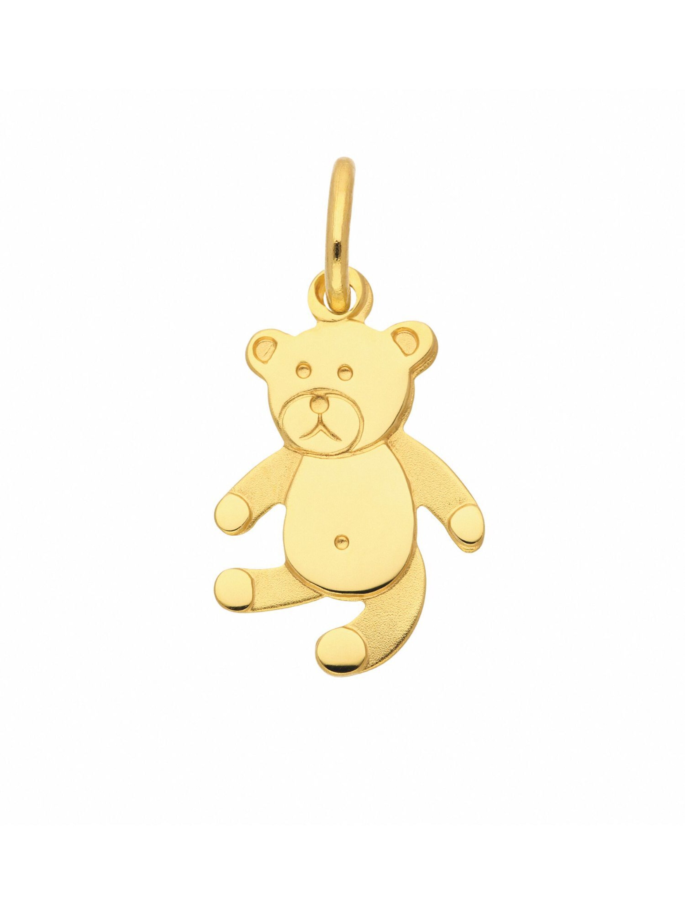 Adelia´s Pendant 'Bär' in Gold: front
