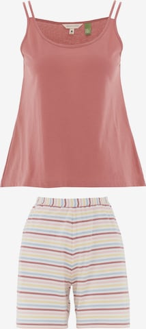 Organication Shorty in Pink: Vorderseite