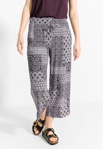 CECIL Wide Leg Hose in Lila: Vorderseite