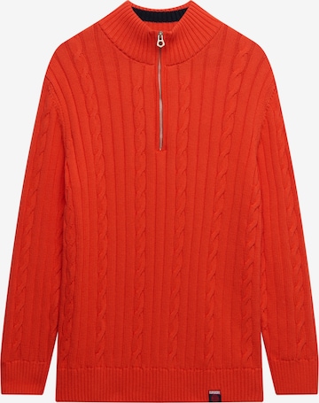 Superdry Pullover in Orange: Vorderseite