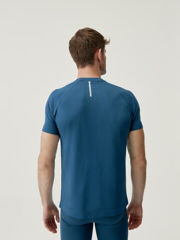 Born Living Yoga Performance Shirt 'Otawa' in Blue