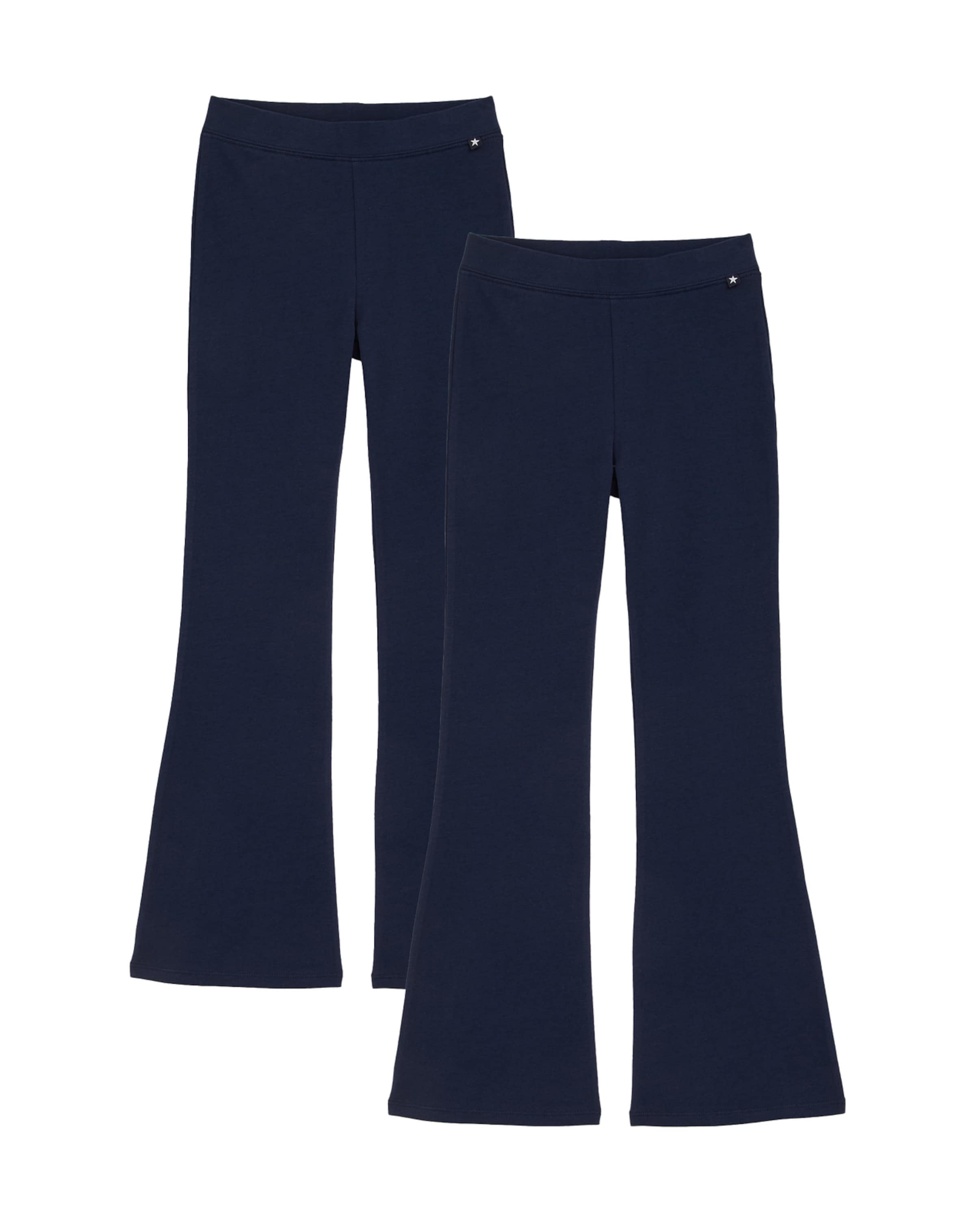 WE Fashion Разкроени Клин в синьо: отпред