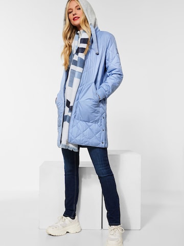 STREET ONE Přechodný kabát – modrá