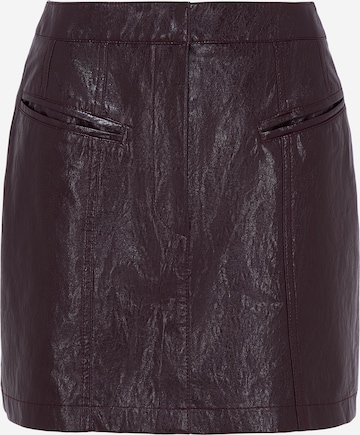 LeGer by Lena Gercke Rok 'Sina' in Lila: voorkant