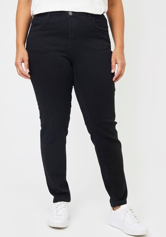 ADIA fashion Slimfit Jeans in Schwarz: predná strana