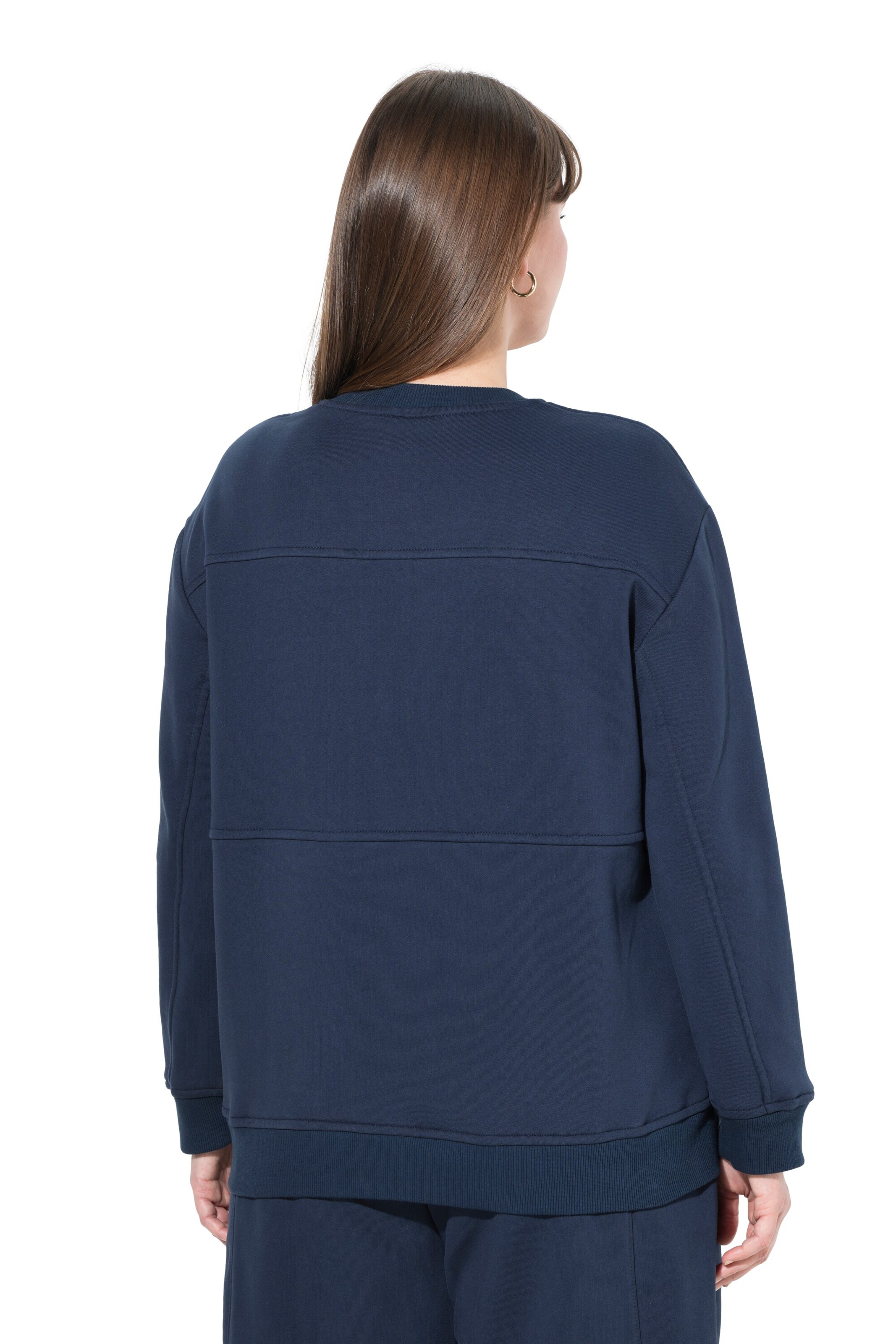 Sweat-shirt Ulla Popken en bleu