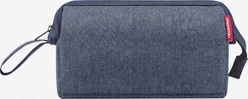 REISENTHEL Toiletry Bag in Blue: front