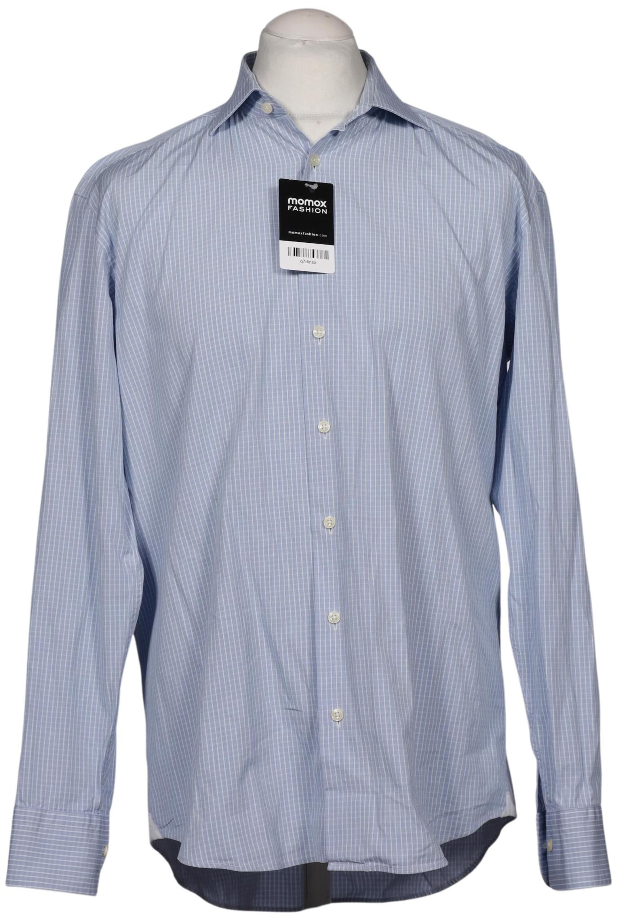 Tom Rusborg Button Up Shirt in L in Blue: front
