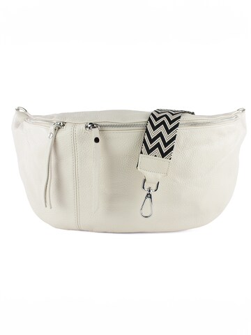 lePelou Gürteltasche 'MILANO' in Beige: Vorderseite