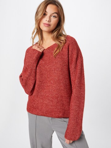 VERO MODA Trui 'Mette' in Rood: voorkant