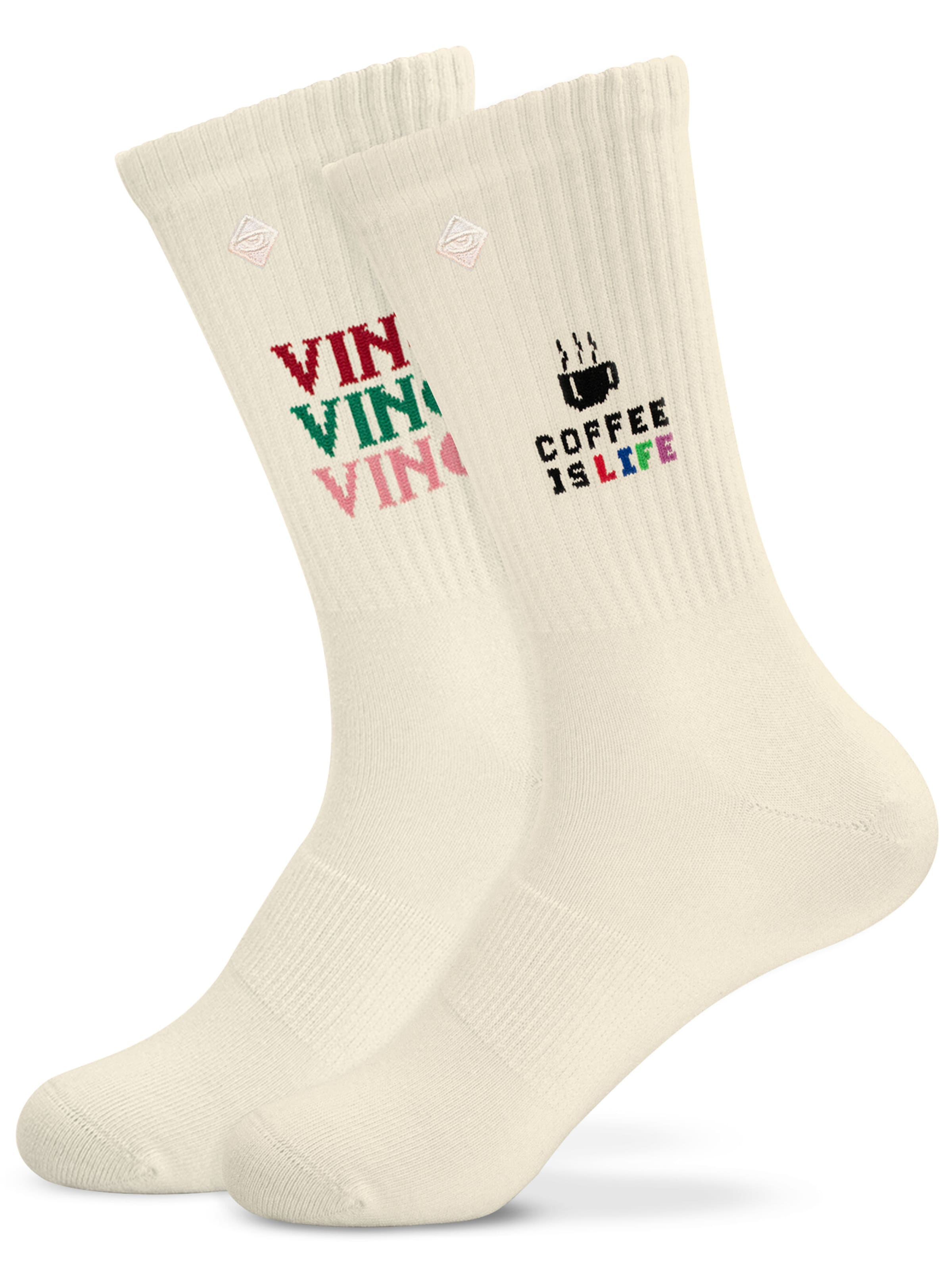 J.Clay Socks in Beige: front