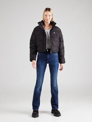 Calvin Klein Jeans Демисезонная куртка в Черный