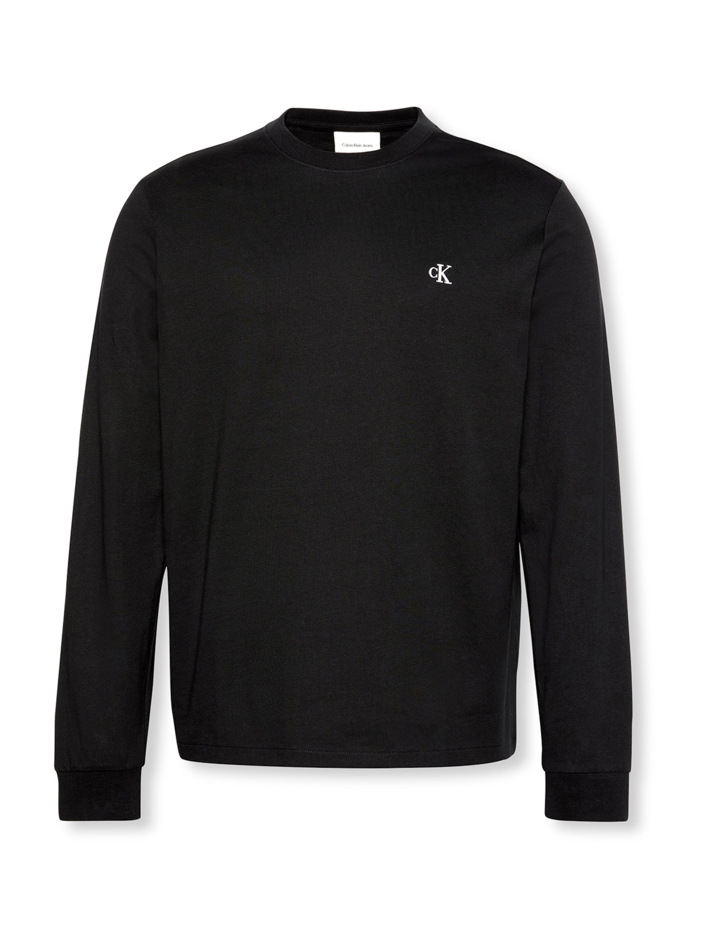 Calvin Klein Jeans Μπλουζάκι σε μαύρο: μπροστά