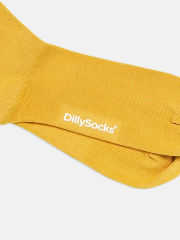 Chaussettes DillySocks en jaune