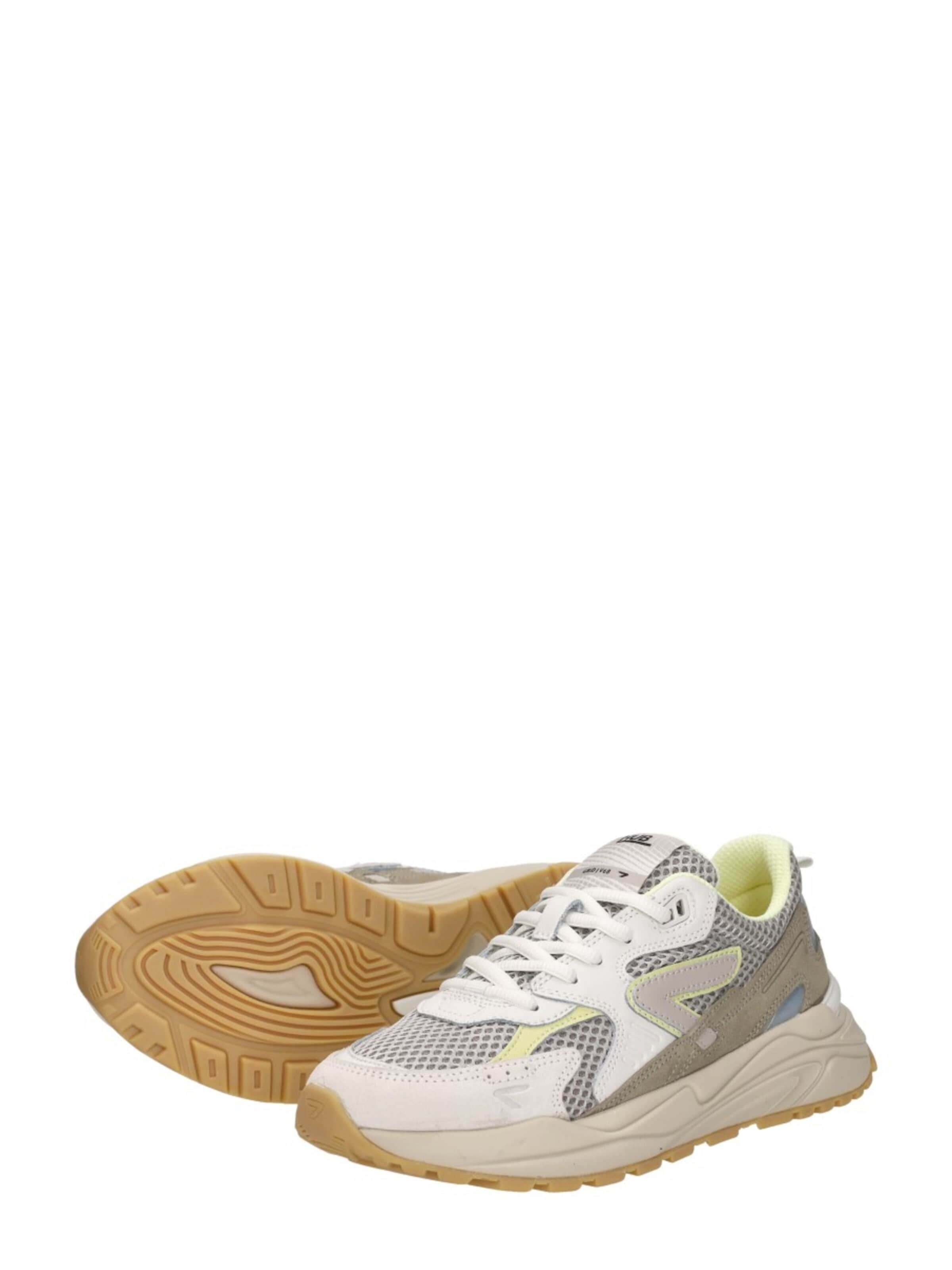 HUB Sneakers laag 'Grid M46' in Beige