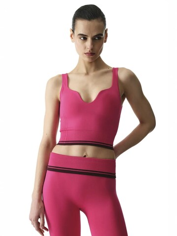 Penti Koszulkowy Biustonosz 'BHs & Bralettes' w kolorze różowy
