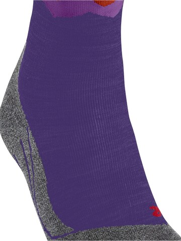 FALKE Athletic Socks 'TK2 Explore Long' in Purple