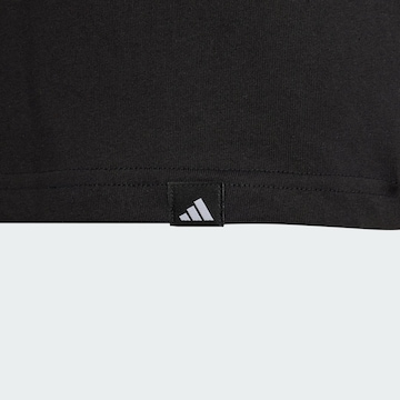 ADIDAS PERFORMANCE - Camisa funcionais 'Messi Fun' em preto