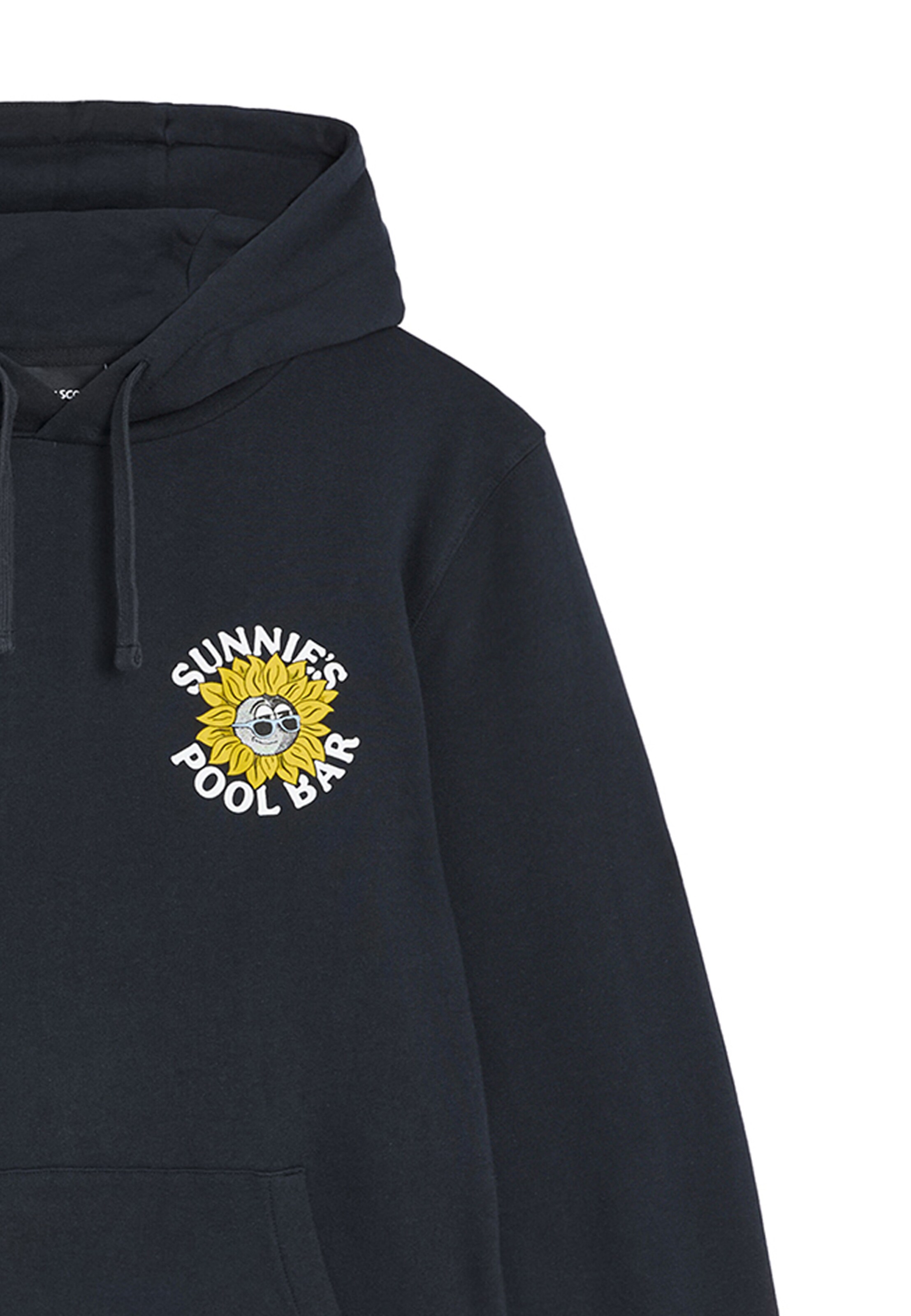 Lyle & Scott Sweatshirt 'Sunnies Pool Bar' in Blue